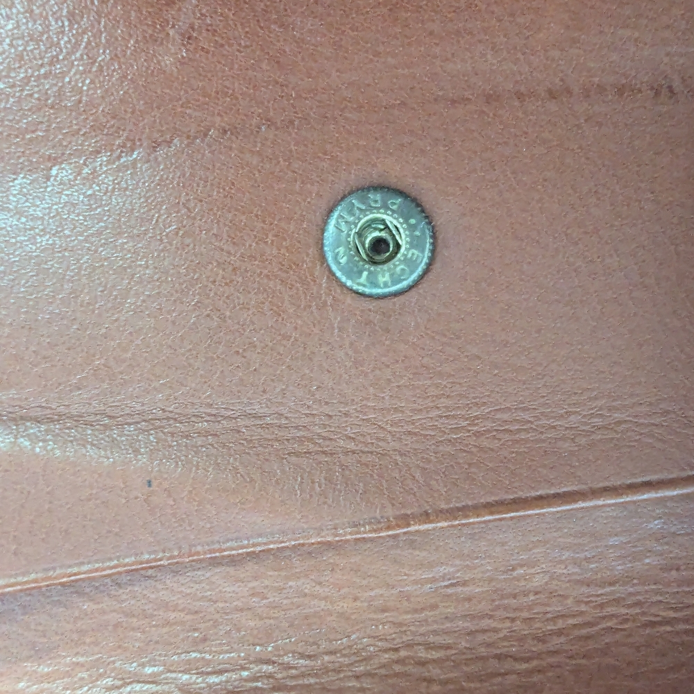 Coach Brown Leather Snap Wallet - Picture 6 of 7